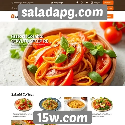 Acessibilidade e design do site saladapg.com