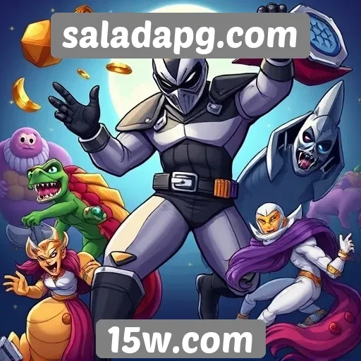 A diversidade de jogos disponíveis no saladapg.com