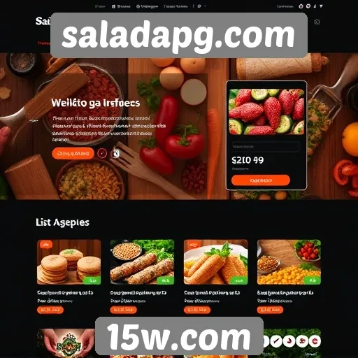 Avaliação da interface do usuário do site saladapg.com